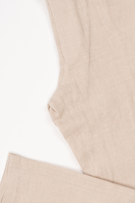 Pantaloni barbati slim fit bej din 100% IN [4]