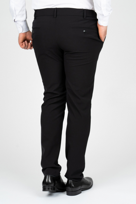 Pantaloni barbati slim negri Travel [2]