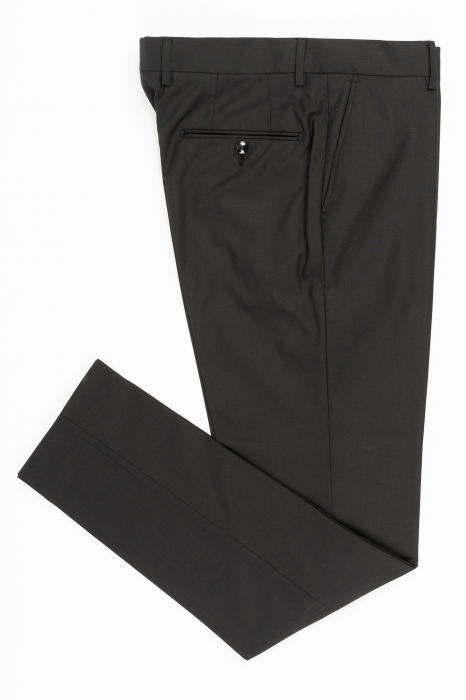 Pantaloni barbati stofa regular fit negri [3]