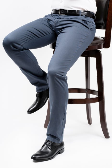 Pantaloni casual chino slim bumbac jeans [1]