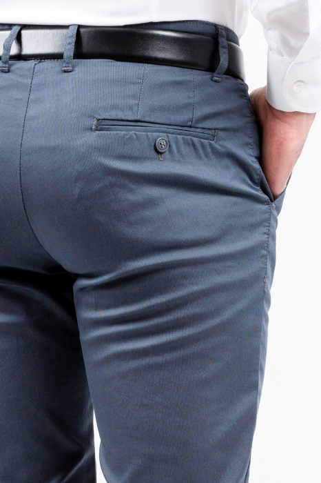 Pantaloni casual chino slim bumbac jeans [2]