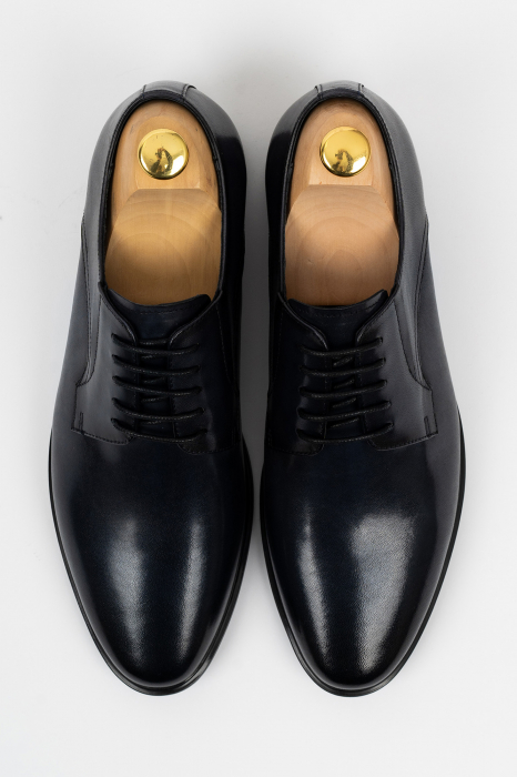 Pantofi barbati eleganti bleumarin piele CONFORT [2]