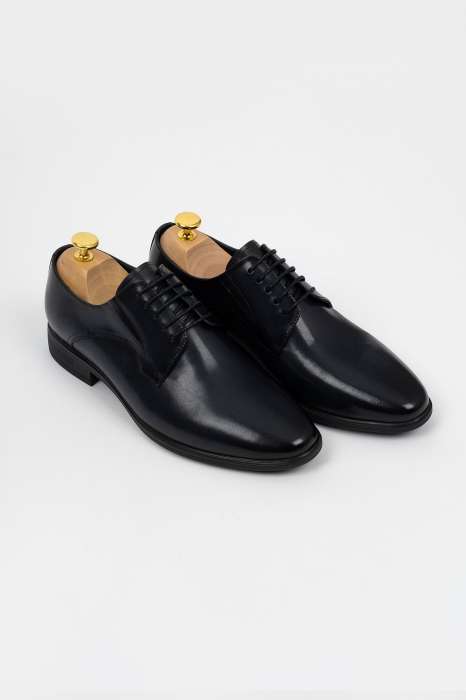 Pantofi barbati eleganti bleumarin piele CONFORT [3]