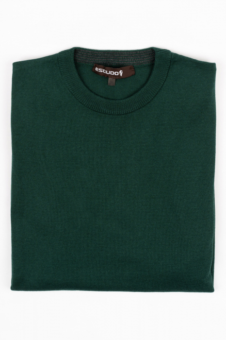 Pulover barbati slim fit verde [2]