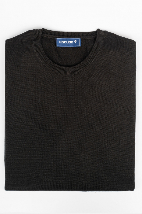 Pulover negru slim [2]