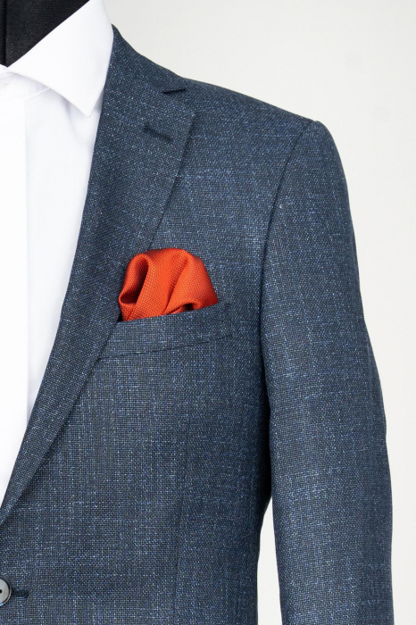 Sacou slim bleumarin-pepit [2]