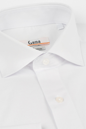 Camasa regular fit premium alba din bumbac [1]