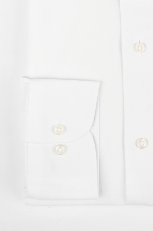 Camasa slim fit premium alba din bumbac [2]