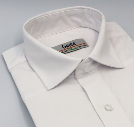 Camasa barbati regular fit alba cu BAMBUS  2XL-4XL [1]