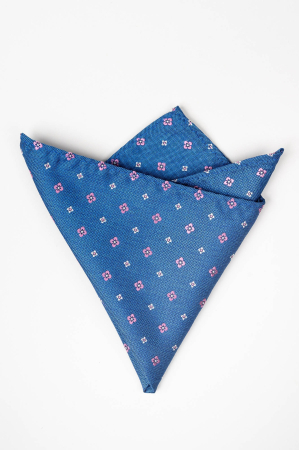 Batista albastra cu motive florale roz [0]