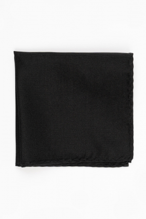 Batista matase naturala neagra cu model in tesatura [1]