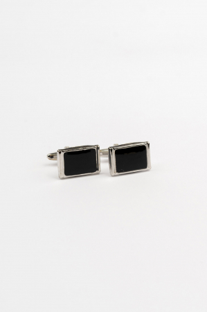 Butoni negri cu argintiu B 36 [1]