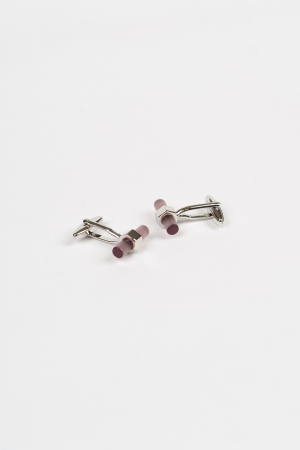 Butoni roz cu argintiu CH 102 [1]