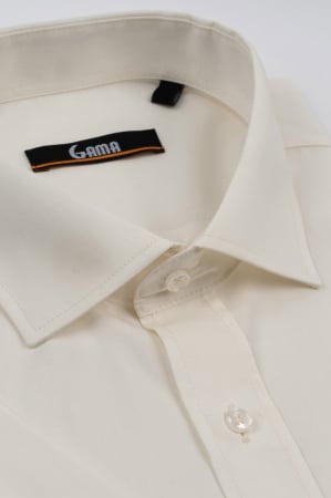 Camasa 2Xl-4XL crem regular maneca scurta [1]