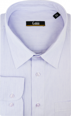 Camasa 2XL si 3XL lila cu dungi [0]