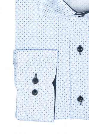 Camasa barbati regular cu cercuri albastre [2]