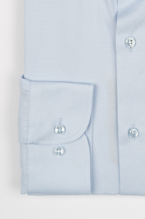 Camasa barbati slim fit  bleu Oxford 2XL [1]