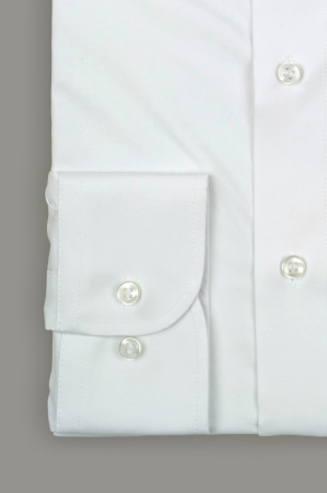 Camasa barbati slim fit alba cu BAMBUS - 2XL [1]