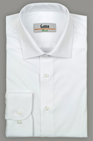 Camasa barbati slim fit alba cu BAMBUS - 2XL [0]