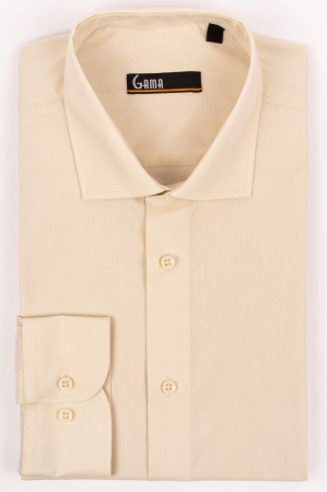 Camasi barbati - Camasa barbati slim fit bej