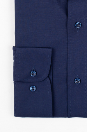 Camasa barbati slim fit bleumarin [1]