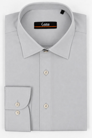Camasi barbati - Camasa barbati slim fit gri