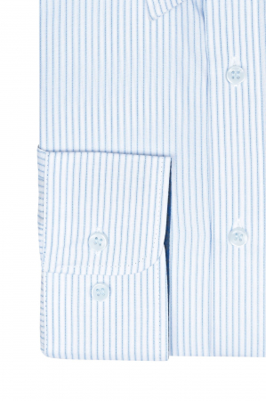 Camasa cu dungi bleu slim fit [2]
