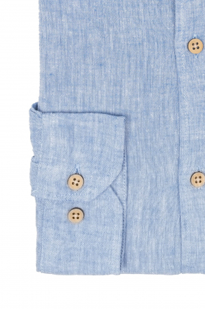 Camasa de in albastru deschis slim fit [3]