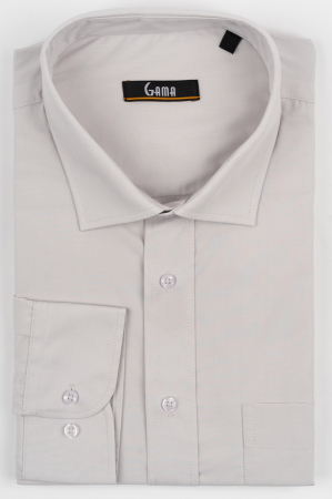 Camasi barbati - Camasa gri marime exceptionala 5XL-6XL