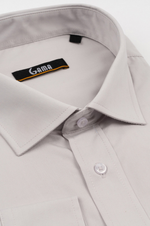 Camasa gri marime exceptionala 5XL-6XL [2]