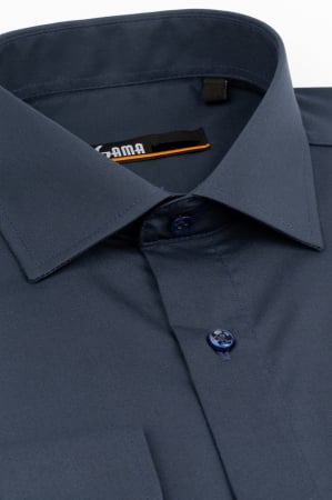 Camasa marime exceptionala bleumarin inchis 5XL-6XL [1]