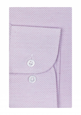 Camasa office regular alba cu imprimeuri [2]