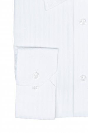 Camasa regular alba cu dungi [2]