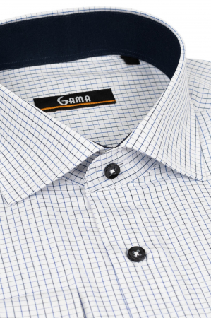 Camasa regular business cu carouri [1]