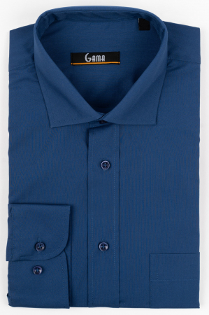Camasi barbati - Camasa regular fit albastra