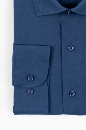 Camasa regular fit albastra  2XL-4XL [1]