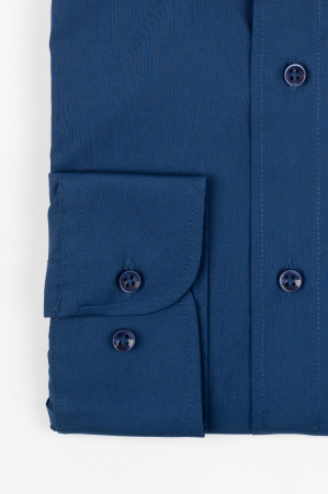 Camasa regular fit albastra  2XL-4XL [1]