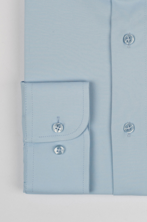 Camasa regular fit bleu clasica cu lycra [1]