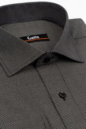 Camasa regular fit bleumarin cu buline bleu 3XL [1]