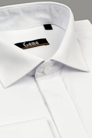 Camasa regular fit eleganta cu nasturi ascunsi si manseta dubla [2]