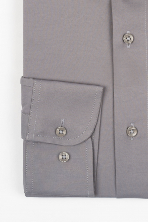 Camasa regular fit gri clasica cu lycra [1]