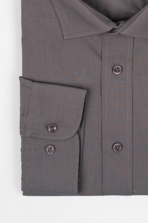 Camasa regular gri inchis 2XL-4XL [1]