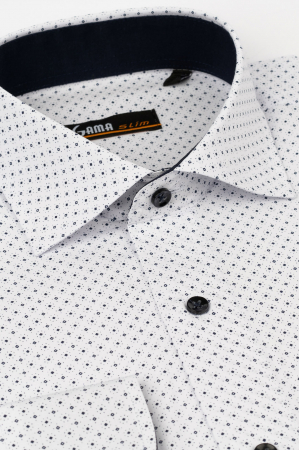 camasa-slim-alba-cu-imprimeu-geometric-bleumarin [2]