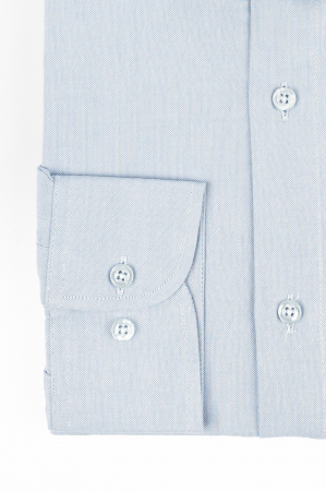 Camasa slim bleu 100% bumbac [2]