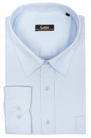 Camasa slim bleu 2XL [0]