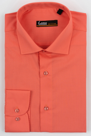 Camasi barbati - Camasa slim fit corai