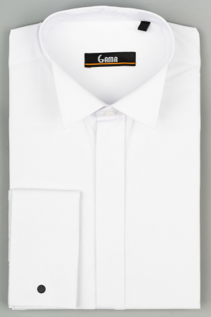 Camasi barbati - Camasa regular fit de ceremonie alba 4XL