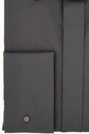 Camasa slim fit eleganta cu nasturi ascunsi si manseta dubla [2]
