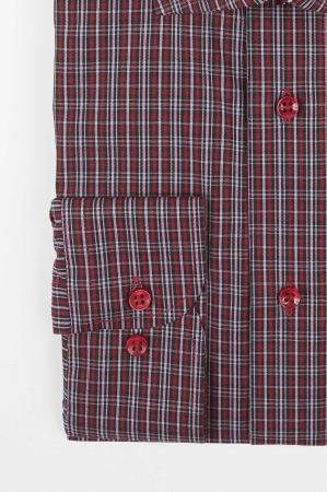 Camasa slim visinie cu carouri [3]