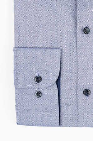 Camasa slim premium albastra [2]